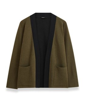 【ジョゼフ/JOSEPH】のウールシルクバイカラー カーディガン 人気、トレンドファッション・服の通販 founy(ファニー) ファッション Fashion レディースファッション Fashion for Women トップス・カットソー Cut & Sew Tops カーディガン・羽織り Layered Style Cardigans カーディガン Cardigan, Knitwear シルク Silk, 100% Silk ダブル Double, Double-Breasted フェイス Face, Facial Design ポケット Pocket, Pocket Detail レギュラー Regular, Standard Fit A/W・秋冬 Autumn/Winter |ID:prp329100004656665