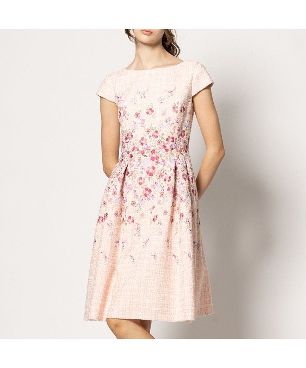 【トッカ/TOCCA】の【キャンセル分販売!洗える】MOSS ROSE WORLD ドレス インテリア・キッズ・メンズ・レディースファッション・服の通販 founy(ファニー) 　ファッション　Fashion　レディースファッション　Fashion for Women　ワンピース　Dresses　フォーマル・パーティードレス・結婚式用ドレス　Elegant & Casual Dresses　ドレス　Dress, One-Piece　ローズ　Rose, Rose Motif　洗える　Machine Washable　A/W・秋冬　Autumn/Winter　ピンク系|ID: prp329100004656691 ipo3291000000033683387