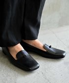 【ムーク/muuc】のビーズモチーフのスクエアシューズ ブラック|ID: prp329100004656698 ipo3291000000033683421