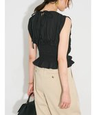 【グリーンパークス/Green Parks】のシャーリングデザインコルセット風ブラウス 人気、トレンドファッション・服の通販 founy(ファニー) ファッション Fashion レディースファッション Fashion for Women トップス・カットソー Cut & Sew Tops シャツ・ブラウス・オフィスカジュアル Elegant Blouses & Button-Ups ギャザー Gathered, Ruffled コルセット Corset, Bustier シャーリング Shirring, Ruched ショート Short, Short Length デニム Denim, Jeans Material トレンド Trend, Trending Now フェミニン Feminine, Girly フリル Frill, Ruffle フレア Flare, Flared ポケット Pocket, Pocket Detail リボン Ribbon, Bow ロマンティック Romantic, Feminine Style ワイド Wide, Wide Fit A/W・秋冬 Autumn/Winter おすすめ Recommended / Our Picks 夏 Summer thumbnail Black|ID: prp329100004656719 ipo3291000000033683686