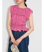 【グリーンパークス/Green Parks】のシャーリングデザインコルセット風ブラウス 人気、トレンドファッション・服の通販 founy(ファニー) ファッション Fashion レディースファッション Fashion for Women トップス・カットソー Cut & Sew Tops シャツ・ブラウス・オフィスカジュアル Elegant Blouses & Button-Ups ギャザー Gathered, Ruffled コルセット Corset, Bustier シャーリング Shirring, Ruched ショート Short, Short Length デニム Denim, Jeans Material トレンド Trend, Trending Now フェミニン Feminine, Girly フリル Frill, Ruffle フレア Flare, Flared ポケット Pocket, Pocket Detail リボン Ribbon, Bow ロマンティック Romantic, Feminine Style ワイド Wide, Wide Fit A/W・秋冬 Autumn/Winter おすすめ Recommended / Our Picks 夏 Summer thumbnail Pink|ID: prp329100004656719 ipo3291000000033683687