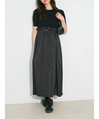 【グリーンパークス/Green Parks】のランタン型ニットドッキングタフタワンピース 人気、トレンドファッション・服の通販 founy(ファニー) ファッション Fashion レディースファッション Fashion for Women ワンピース Dresses 切替 Switching, Contrast Panel サマー Summer, Summer Style タフタ Taffeta, Structured Fabric ドッキング Docking, Mixed Material フィット Fit, Slim Fit ポケット Pocket, Pocket Detail リブニット Rib Knit, Ribbed Knit A/W・秋冬 Autumn/Winter 夏 Summer thumbnail Black|ID: prp329100004656722 ipo3291000000033683714