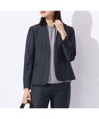 【ジェイ プレス/J.PRESS】の【セットアップ対応】BAHARIYE ノーカラー ジャケット ネイビー系|ID: prp329100004656725 ipo3291000000033683748