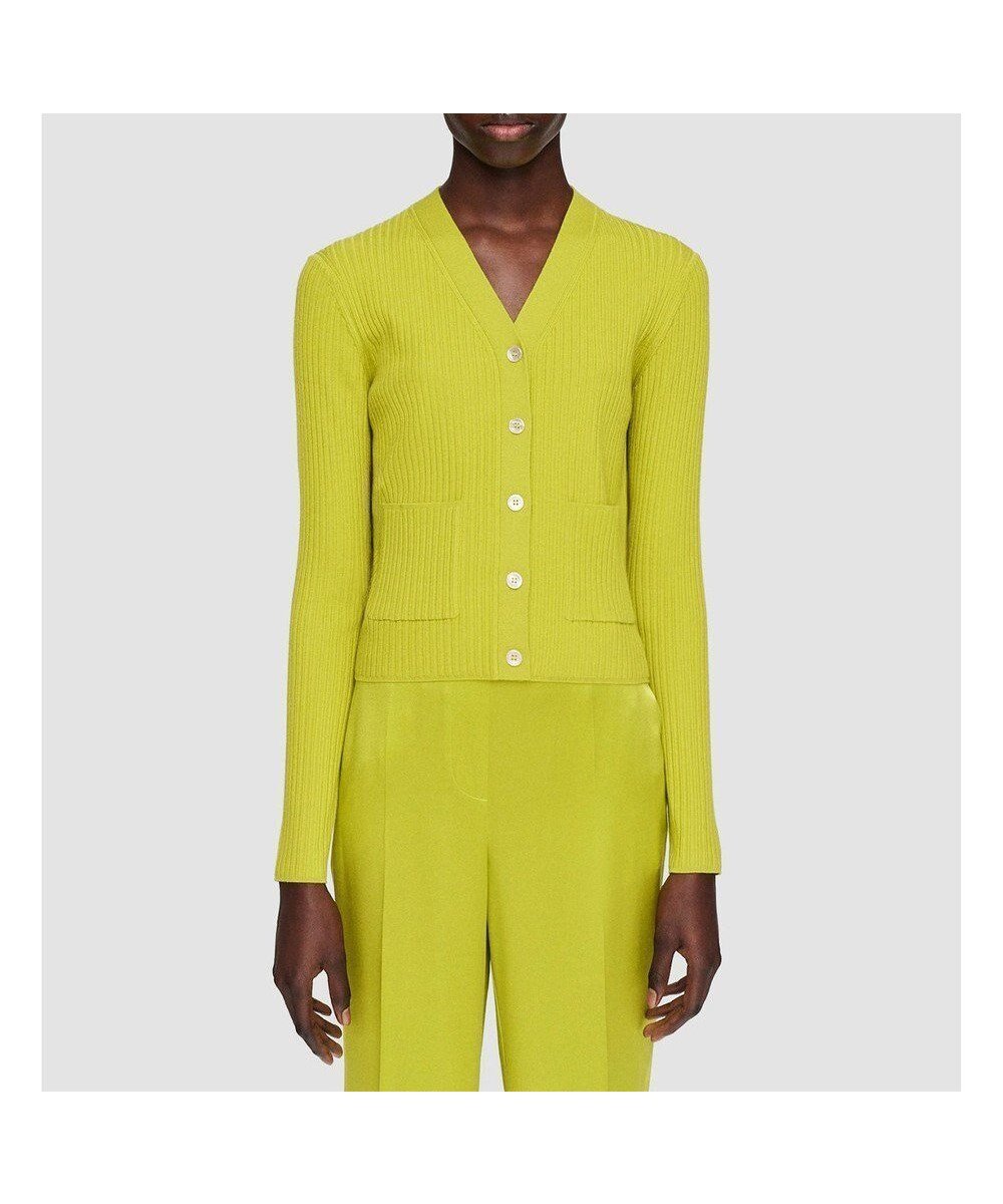 【ジョゼフ/JOSEPH】のメリノリブ カーディガン インテリア・キッズ・メンズ・レディースファッション・服の通販 founy(ファニー) ファッション Fashion レディースファッション Fashion for Women トップス・カットソー Cut & Sew Tops カーディガン・羽織り Layered Style Cardigans イタリア Italy カーディガン Cardigan, Knitwear パッチ Patch, Appliqué ポケット Pocket, Pocket Detail A/W・秋冬 Autumn/Winter Ginkgo|ID: prp329100004656733 ipo3291000000033683778