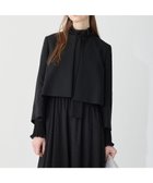 【23区/NIJYUSANKU】の【APPLAUDIR】バックサテンジョーゼット ジャケット ブラック系|ID: prp329100004656745 ipo3291000000033683974