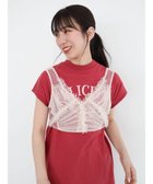 【グリーンパークス/Green Parks】の・ELENCARE DUE フリルチュールビスチェ Ivory|ID: prp329100004656770 ipo3291000000033684334