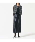 【グレース コンチネンタル/GRACE CONTINENTAL】のコーティングラップスカート ブラック|ID: prp329100004656778 ipo3291000000033684439