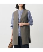【ジェイ プレス/J.PRESS】の【洗える】T/Rアルガンシルク ジレ ブラウン系|ID: prp329100004656786 ipo3291000000033684554