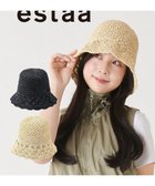 【ムーンバット/MOONBAT】のestaa ペーパー編み ベルハット /サイズ調整可 オフホワイト|ID: prp329100004656787 ipo3291000000034245486