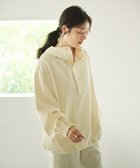 【ハッシュニュアンス/#Newans】の【洗濯機可能】フ―ディーアノラック ホワイト|ID: prp329100004656792 ipo3291000000033684654
