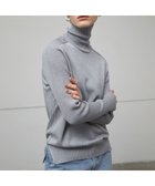 【ベイジ,/BEIGE,】の【洗える】LA MONNAIE / ラメタートルニット Silver|ID: prp329100004656797 ipo3291000000033684735