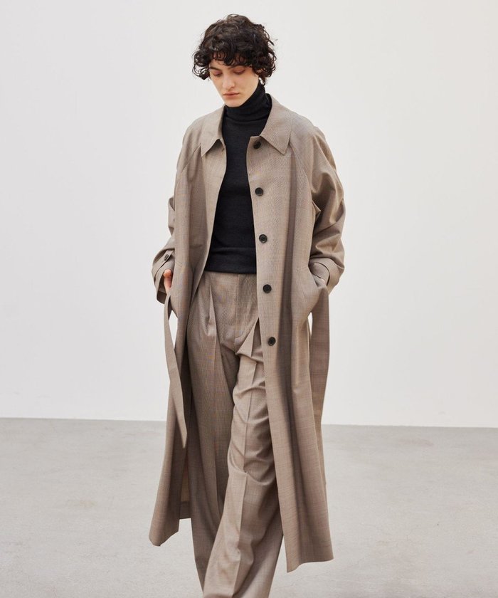 【ベイジ,/BEIGE,】のMER / グレンチェックコート インテリア・キッズ・メンズ・レディースファッション・服の通販 founy(ファニー) https://founy.com/ ファッション Fashion レディースファッション Fashion for Women アウター Coat / Outerwear Collection コート・ロングコート・ピーコート Long Coats, Peacoats & More レディースジャケット・軽アウター Jackets クラシカル Classical, Vintage-Inspired ジャケット Jacket, Outerwear ストレッチ Stretch, Stretchy Fabric スリーブ Sleeve, Long Sleeve / Short Sleeve セットアップ Set-Up, Coordinated Outfit チェック Check, Plaid, Tartan ドレス Dress, One-Piece ロング Long, Long-Length エレガント 上品 Elegant A/W・秋冬 Autumn/Winter |ID: prp329100004656808 ipo3291000000033684874