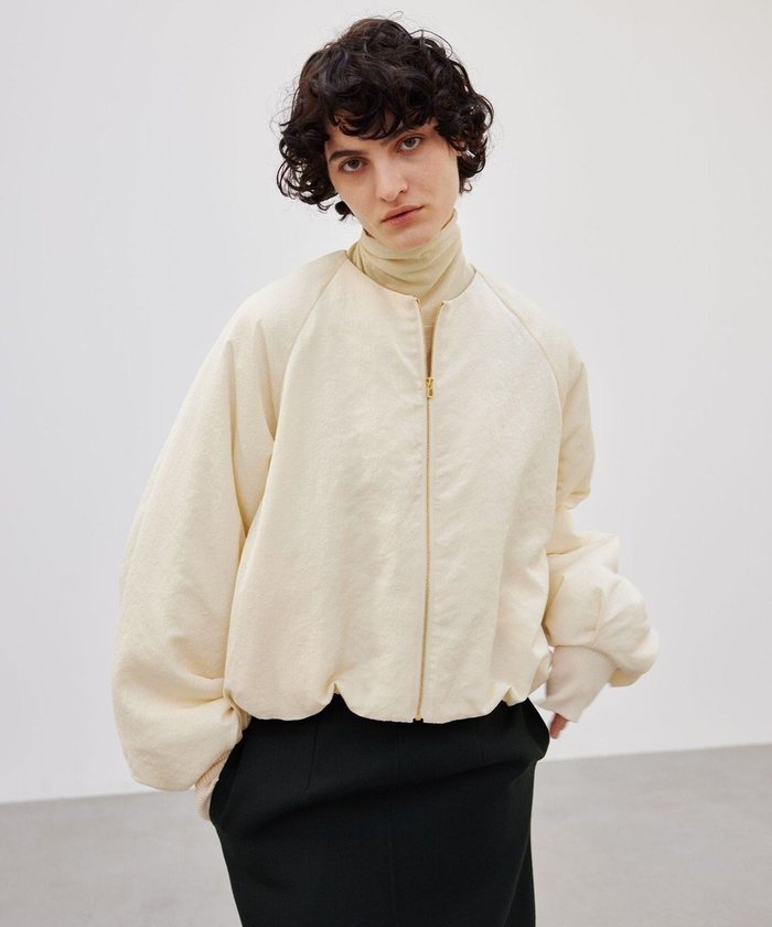 【ベイジ,/BEIGE,】のNIQUET / ノーカラーブルゾン インテリア・キッズ・メンズ・レディースファッション・服の通販 founy(ファニー) https://founy.com/ ファッション Fashion レディースファッション Fashion for Women アウター Coat / Outerwear Collection レディースジャケット・軽アウター Jackets ブルゾンジャケット・スポーティアウター Blouson Jackets おすすめ Recommended / Our Picks シアー Sheer, See-Through ジャケット Jacket, Outerwear タイトスカート Pencil Skirt, Tight Skirt タートルネック Turtleneck, High Neck ドローストリング Drawstring, Pull Cord バルーン Balloon, Balloon Silhouette フロント Front, Front Design ブルゾン Blouson, Bomber Jacket ワイド Wide, Wide Fit A/W・秋冬 Autumn/Winter |ID: prp329100004656810 ipo3291000000033684880