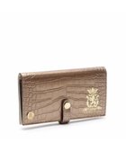 【アクセソワドゥマドモワゼルジャップ/A.D.M.J】の【牛革】クロコ型押し/ロングウォレット ブロンズ|ID: prp329100004656815 ipo3291000000033684978