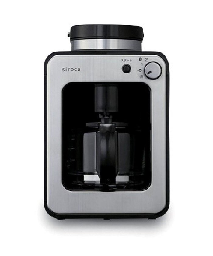 【ヤマト テーブル&キッチン/YAMATO Table & Kitchen】の【siroca】全自動コーヒーメーカー シルバー(ガラスサーバー) SC-A211(K/SS) インテリア・キッズ・メンズ・レディースファッション・服の通販 founy(ファニー) https://founy.com/ ファッション Fashion レディースファッション Fashion for Women ガラス Glass, Glassware コンパクト Compact, Small Size シルバー Silver, Metallic Silver ペーパー Paper, Kraft Paper メッシュ Mesh, Net Fabric |ID: prp329100004656832 ipo3291000000034246854