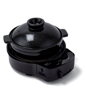 【ヤマト テーブル&キッチン/YAMATO Table & Kitchen】の【siroca】おうちいろり(土鍋付き) ブラック SQ-D151D 人気、トレンドファッション・服の通販 founy(ファニー) ファッション Fashion レディースファッション Fashion for Women プレート Plate, Dish 皿 Plate, Dish |ID:prp329100004656843