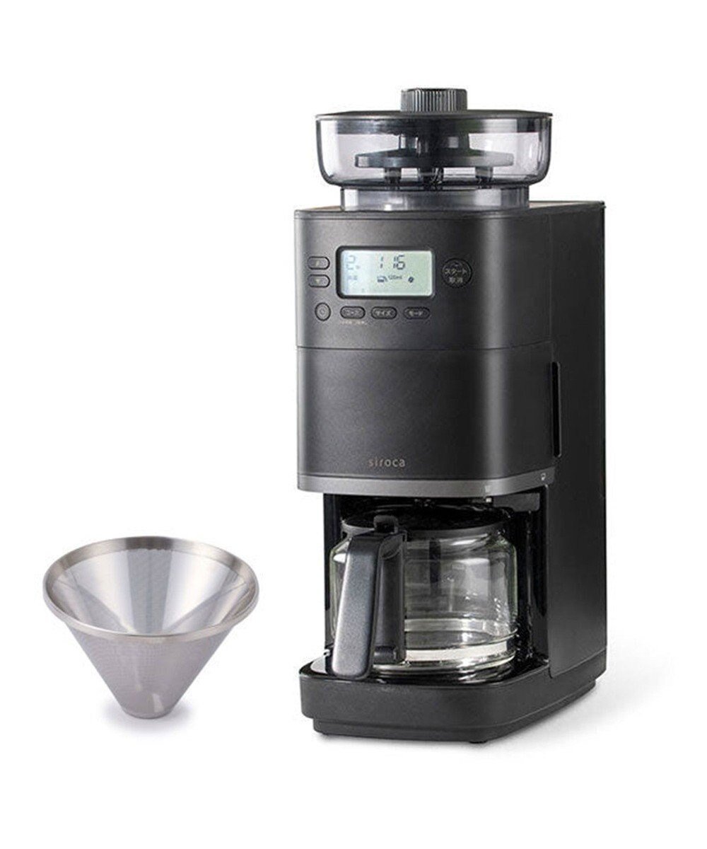 【ヤマト テーブル&キッチン/YAMATO Table & Kitchen】の【siroca】コーン式全自動コーヒーメーカー カフェばこPRO ブラック CM-6C261(K) 人気、トレンドファッション・服の通販 founy(ファニー) ファッション Fashion レディースファッション Fashion for Women other-1|ID: prp329100004656845 ipo3291000000034246923