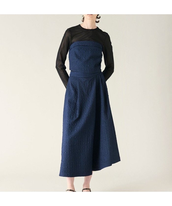 【グレース コンチネンタル/GRACE CONTINENTAL】のビスチェsetワイドパンツ インテリア・キッズ・メンズ・レディースファッション・服の通販 founy(ファニー) https://founy.com/ ファッション Fashion レディースファッション Fashion for Women パンツ Pants & Trousers セットアップ Set-Up, Coordinated Outfit タンク Tank Top, Sleeveless Top ドレス Dress, One-Piece ハイネック High Neck, Mock Neck ビスチェ Bustier, Corset Top ワイド Wide, Wide Fit 夏 Summer S/S・春夏 SS, Spring/Summer, Warm Season A/W・秋冬 Autumn/Winter |ID: prp329100004656860 ipo3291000000033685346