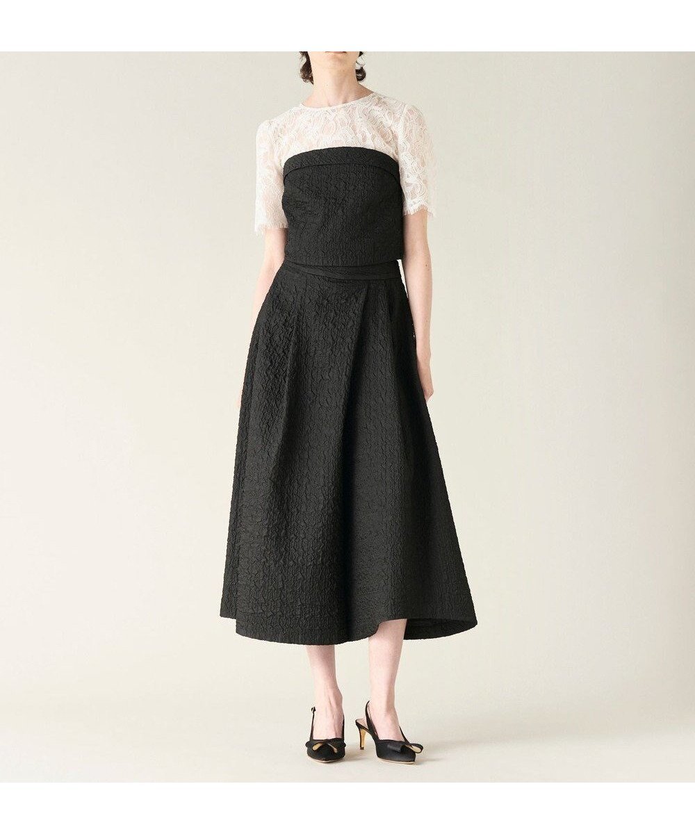 【グレース コンチネンタル/GRACE CONTINENTAL】のビスチェsetワイドパンツ インテリア・キッズ・メンズ・レディースファッション・服の通販 founy(ファニー) 　ファッション　Fashion　レディースファッション　Fashion for Women　パンツ　Pants & Trousers　セットアップ　Set-Up, Coordinated Outfit　タンク　Tank Top, Sleeveless Top　ドレス　Dress, One-Piece　ハイネック　High Neck, Mock Neck　ビスチェ　Bustier, Corset Top　ワイド　Wide, Wide Fit　夏　Summer　S/S・春夏　SS, Spring/Summer, Warm Season　A/W・秋冬　Autumn/Winter　ブラック|ID: prp329100004656860 ipo3291000000033685348