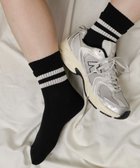 【ウィゴー/WEGO】の切り替えラインクルーソックス 人気、トレンドファッション・服の通販 founy(ファニー) ファッション Fashion レディースファッション Fashion for Women ソックス&靴下 Socks & Hosiery レッグウェア・ストッキング Legwear & Hosiery ギフト プレゼント Gift / Present サンダル Sandals, Summer Shoes スニーカー Sneakers, Trainers スマホ Smartphone, Mobile Device ソックス Socks, Hosiery thumbnail ブラック|ID: prp329100004656867 ipo3291000000034247498