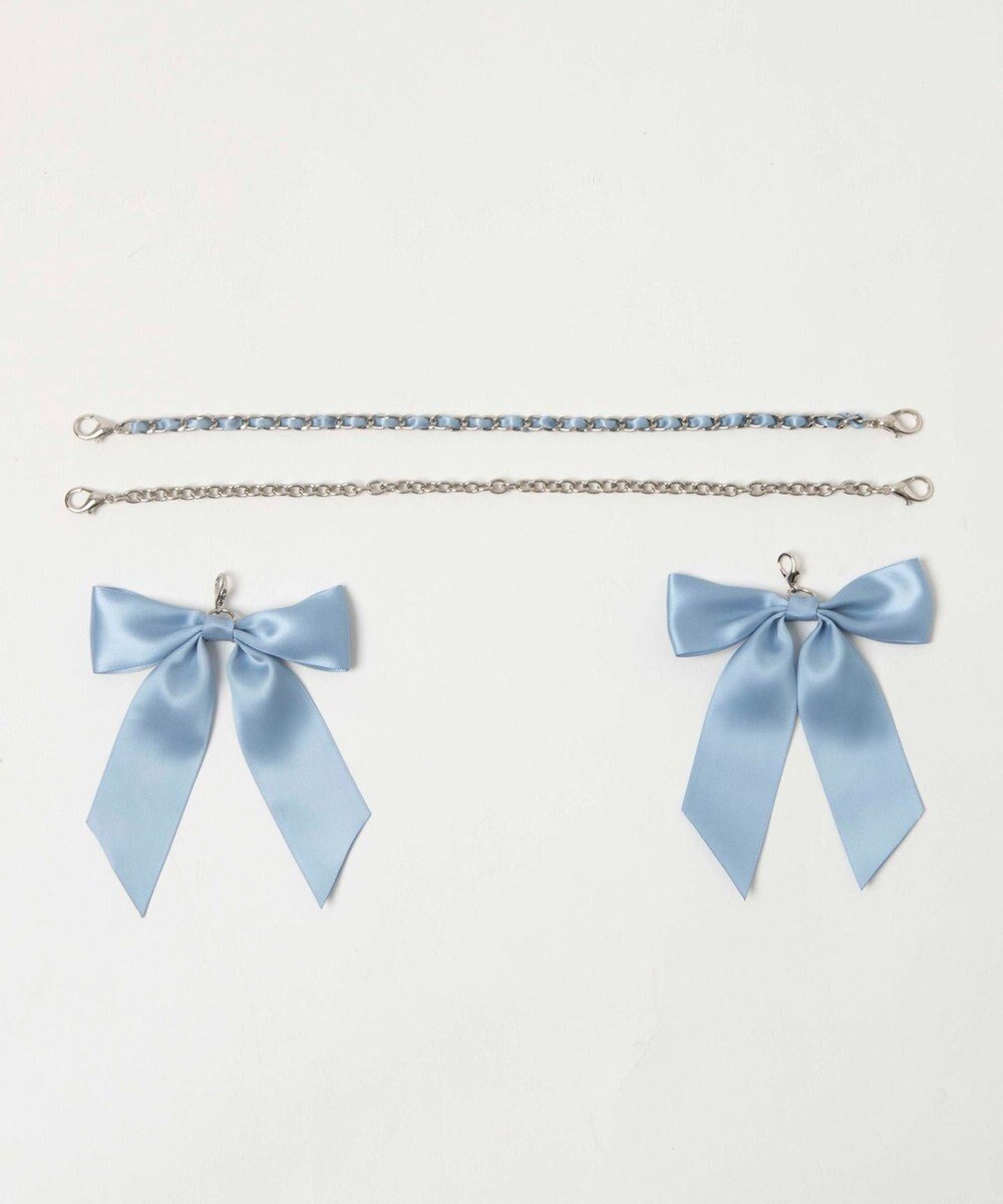 【ウィゴー/WEGO】の【痛バ&推し活グッズ】ときめきDIYチェーンセットL インテリア・キッズ・メンズ・レディースファッション・服の通販 founy(ファニー) 　ファッション　Fashion　レディースファッション　Fashion for Women　2023年　2023　2023-2024秋冬・A/W　Autumn/Winter 2023–24 AW23–24　アクセサリー　Fashion Accessories　シンプル　Simple, Minimal　スマホ　Smartphone, Mobile Device　チェーン　Chain, Chain Strap　チャーム　Charm, Pendant　プレーン　Plain, Simple　リボン　Ribbon, Bow　定番　Standard, Basic Item　サックス|ID: prp329100004656870 ipo3291000000034991507