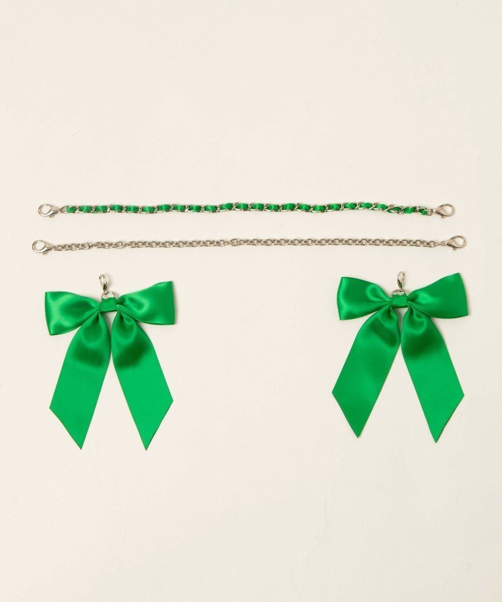 【ウィゴー/WEGO】の【痛バ&推し活グッズ】ときめきDIYチェーンセットL インテリア・キッズ・メンズ・レディースファッション・服の通販 founy(ファニー) 　ファッション　Fashion　レディースファッション　Fashion for Women　2023年　2023　2023-2024秋冬・A/W　Autumn/Winter 2023–24 AW23–24　アクセサリー　Fashion Accessories　シンプル　Simple, Minimal　スマホ　Smartphone, Mobile Device　チェーン　Chain, Chain Strap　チャーム　Charm, Pendant　プレーン　Plain, Simple　リボン　Ribbon, Bow　定番　Standard, Basic Item　ダークグリーン|ID: prp329100004656870 ipo3291000000034991512