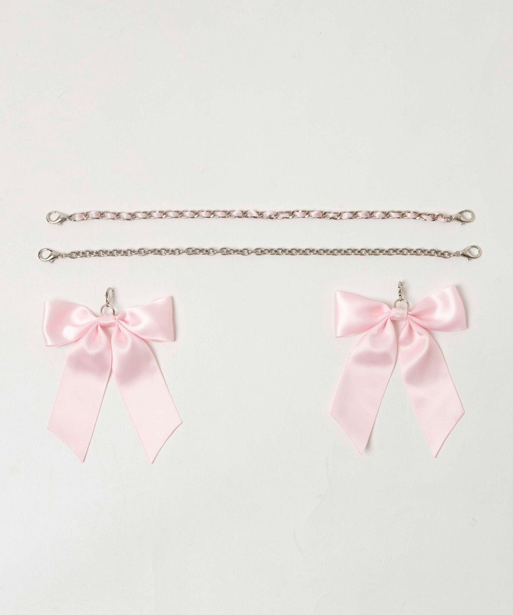 【ウィゴー/WEGO】の【痛バ&推し活グッズ】ときめきDIYチェーンセットL インテリア・キッズ・メンズ・レディースファッション・服の通販 founy(ファニー) 　ファッション　Fashion　レディースファッション　Fashion for Women　2023年　2023　2023-2024秋冬・A/W　Autumn/Winter 2023–24 AW23–24　アクセサリー　Fashion Accessories　シンプル　Simple, Minimal　スマホ　Smartphone, Mobile Device　チェーン　Chain, Chain Strap　チャーム　Charm, Pendant　プレーン　Plain, Simple　リボン　Ribbon, Bow　定番　Standard, Basic Item　ライトピンク|ID: prp329100004656870 ipo3291000000034991513