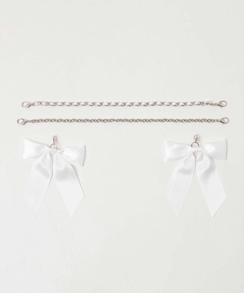 【ウィゴー/WEGO】の【痛バ&推し活グッズ】ときめきDIYチェーンセットL インテリア・キッズ・メンズ・レディースファッション・服の通販 founy(ファニー) 　ファッション　Fashion　レディースファッション　Fashion for Women　2023年　2023　2023-2024秋冬・A/W　Autumn/Winter 2023–24 AW23–24　アクセサリー　Fashion Accessories　シンプル　Simple, Minimal　スマホ　Smartphone, Mobile Device　チェーン　Chain, Chain Strap　チャーム　Charm, Pendant　プレーン　Plain, Simple　リボン　Ribbon, Bow　定番　Standard, Basic Item　ホワイト|ID: prp329100004656870 ipo3291000000034991515