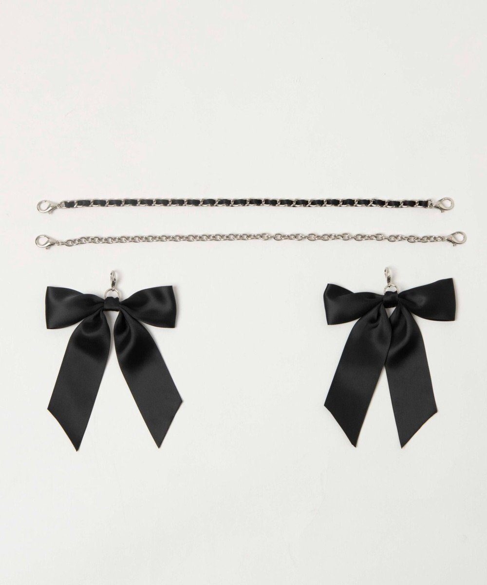 【ウィゴー/WEGO】の【痛バ&推し活グッズ】ときめきDIYチェーンセットL インテリア・キッズ・メンズ・レディースファッション・服の通販 founy(ファニー) 　ファッション　Fashion　レディースファッション　Fashion for Women　2023年　2023　2023-2024秋冬・A/W　Autumn/Winter 2023–24 AW23–24　アクセサリー　Fashion Accessories　シンプル　Simple, Minimal　スマホ　Smartphone, Mobile Device　チェーン　Chain, Chain Strap　チャーム　Charm, Pendant　プレーン　Plain, Simple　リボン　Ribbon, Bow　定番　Standard, Basic Item　ブラック|ID: prp329100004656870 ipo3291000000034991517