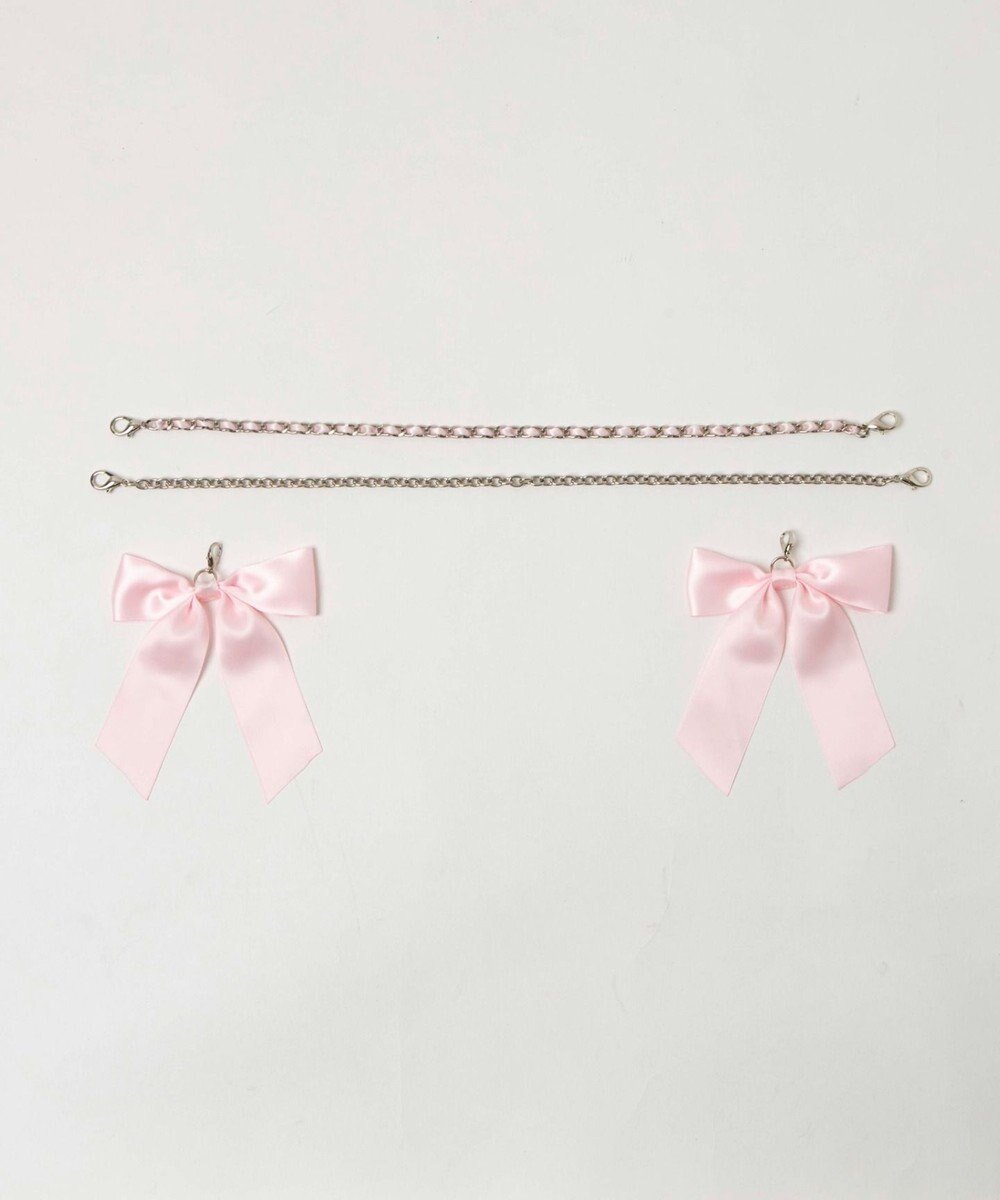 【ウィゴー/WEGO】の【痛バ&推し活グッズ】ときめきDIYチェーンセットLL インテリア・キッズ・メンズ・レディースファッション・服の通販 founy(ファニー) 　ファッション　Fashion　レディースファッション　Fashion for Women　2024年　2024　2024春夏・S/S　Spring/Summer 2024 SS24　アクセサリー　Fashion Accessories　シンプル　Simple, Minimal　スマホ　Smartphone, Mobile Device　チェーン　Chain, Chain Strap　チャーム　Charm, Pendant　プレーン　Plain, Simple　リボン　Ribbon, Bow　定番　Standard, Basic Item　ライトピンク|ID: prp329100004656871 ipo3291000000034991525