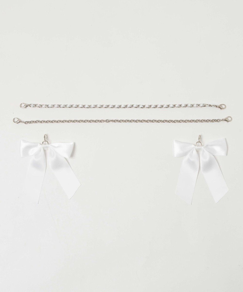 【ウィゴー/WEGO】の【痛バ&推し活グッズ】ときめきDIYチェーンセットLL インテリア・キッズ・メンズ・レディースファッション・服の通販 founy(ファニー) 　ファッション　Fashion　レディースファッション　Fashion for Women　2024年　2024　2024春夏・S/S　Spring/Summer 2024 SS24　アクセサリー　Fashion Accessories　シンプル　Simple, Minimal　スマホ　Smartphone, Mobile Device　チェーン　Chain, Chain Strap　チャーム　Charm, Pendant　プレーン　Plain, Simple　リボン　Ribbon, Bow　定番　Standard, Basic Item　ホワイト|ID: prp329100004656871 ipo3291000000034991527