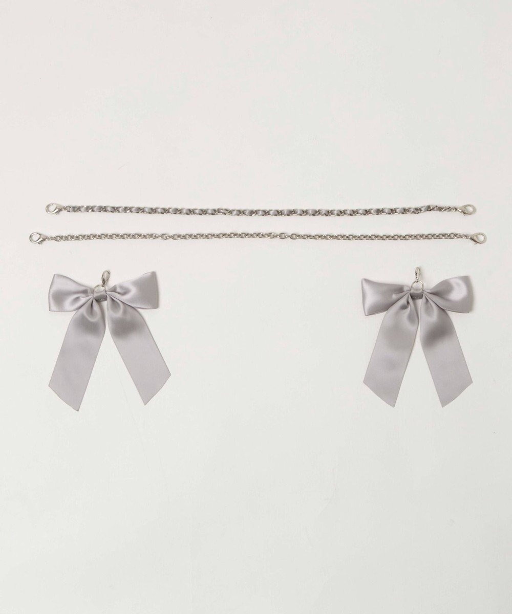 【ウィゴー/WEGO】の【痛バ&推し活グッズ】ときめきDIYチェーンセットLL インテリア・キッズ・メンズ・レディースファッション・服の通販 founy(ファニー) 　ファッション　Fashion　レディースファッション　Fashion for Women　2024年　2024　2024春夏・S/S　Spring/Summer 2024 SS24　アクセサリー　Fashion Accessories　シンプル　Simple, Minimal　スマホ　Smartphone, Mobile Device　チェーン　Chain, Chain Strap　チャーム　Charm, Pendant　プレーン　Plain, Simple　リボン　Ribbon, Bow　定番　Standard, Basic Item　グレー|ID: prp329100004656871 ipo3291000000034991528