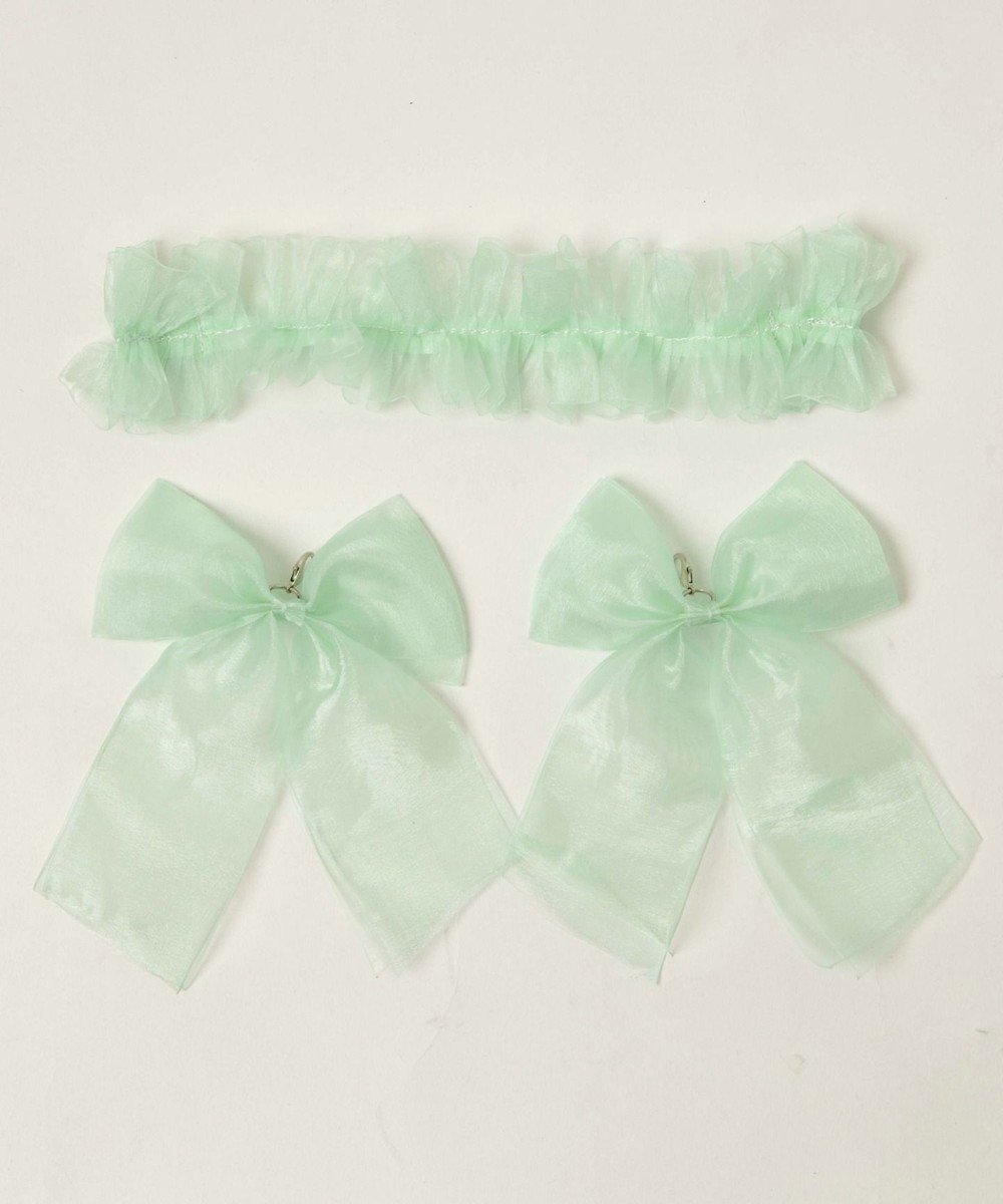 【ウィゴー/WEGO】の【痛バ&推し活グッズ】ときめきDIYチュールセットS インテリア・キッズ・メンズ・レディースファッション・服の通販 founy(ファニー) 　ファッション　Fashion　レディースファッション　Fashion for Women　2023年　2023　2023-2024秋冬・A/W　Autumn/Winter 2023–24 AW23–24　アクセサリー　Fashion Accessories　シアー　Sheer, See-Through　シンプル　Simple, Minimal　スマホ　Smartphone, Mobile Device　チャーム　Charm, Pendant　チュール　Tulip, Tulip Motif　フリル　Frill, Ruffle　プレーン　Plain, Simple　リボン　Ribbon, Bow　エレガント 上品　Elegant　グリーンその他|ID: prp329100004656872 ipo3291000000034991533