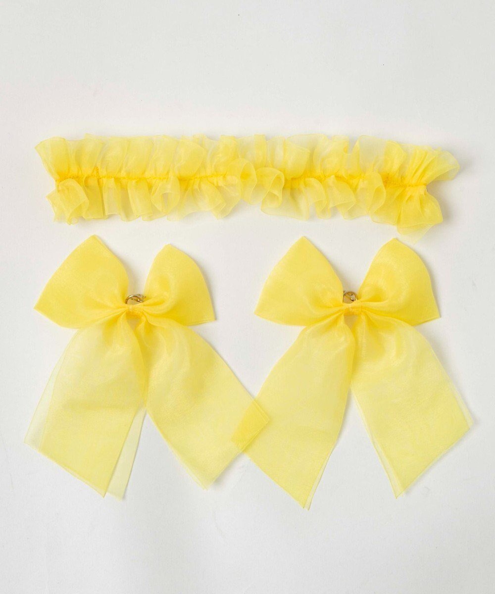 【ウィゴー/WEGO】の【痛バ&推し活グッズ】ときめきDIYチュールセットS インテリア・キッズ・メンズ・レディースファッション・服の通販 founy(ファニー) 　ファッション　Fashion　レディースファッション　Fashion for Women　2023年　2023　2023-2024秋冬・A/W　Autumn/Winter 2023–24 AW23–24　アクセサリー　Fashion Accessories　シアー　Sheer, See-Through　シンプル　Simple, Minimal　スマホ　Smartphone, Mobile Device　チャーム　Charm, Pendant　チュール　Tulip, Tulip Motif　フリル　Frill, Ruffle　プレーン　Plain, Simple　リボン　Ribbon, Bow　エレガント 上品　Elegant　イエロー|ID: prp329100004656872 ipo3291000000034991536