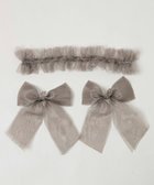 【ウィゴー/WEGO】の【痛バ&推し活グッズ】ときめきDIYチュールセットS 人気、トレンドファッション・服の通販 founy(ファニー) ファッション Fashion レディースファッション Fashion for Women 2023年 2023 2023-2024秋冬・A/W Autumn/Winter 2023–24 AW23–24 アクセサリー Fashion Accessories シアー Sheer, See-Through シンプル Simple, Minimal スマホ Smartphone, Mobile Device チャーム Charm, Pendant チュール Tulip, Tulip Motif フリル Frill, Ruffle プレーン Plain, Simple リボン Ribbon, Bow エレガント 上品 Elegant thumbnail グレー|ID: prp329100004656872 ipo3291000000034991538