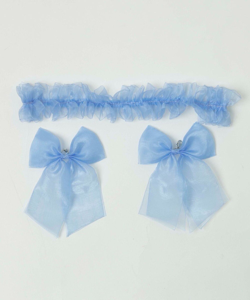 【ウィゴー/WEGO】の【痛バ&推し活グッズ】ときめきDIYチュールセットL インテリア・キッズ・メンズ・レディースファッション・服の通販 founy(ファニー) 　ファッション　Fashion　レディースファッション　Fashion for Women　2023年　2023　2023-2024秋冬・A/W　Autumn/Winter 2023–24 AW23–24　アクセサリー　Fashion Accessories　シアー　Sheer, See-Through　シンプル　Simple, Minimal　スマホ　Smartphone, Mobile Device　チャーム　Charm, Pendant　チュール　Tulip, Tulip Motif　フリル　Frill, Ruffle　プレーン　Plain, Simple　リボン　Ribbon, Bow　エレガント 上品　Elegant　サックス|ID: prp329100004656873 ipo3291000000034991541