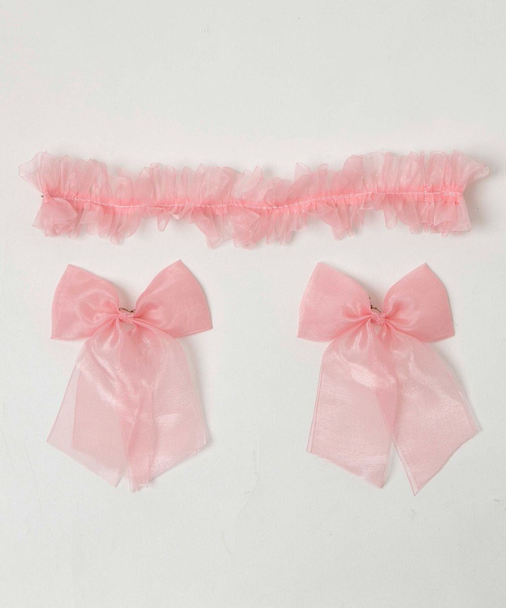 【ウィゴー/WEGO】の【痛バ&推し活グッズ】ときめきDIYチュールセットL インテリア・キッズ・メンズ・レディースファッション・服の通販 founy(ファニー) 　ファッション　Fashion　レディースファッション　Fashion for Women　2023年　2023　2023-2024秋冬・A/W　Autumn/Winter 2023–24 AW23–24　アクセサリー　Fashion Accessories　シアー　Sheer, See-Through　シンプル　Simple, Minimal　スマホ　Smartphone, Mobile Device　チャーム　Charm, Pendant　チュール　Tulip, Tulip Motif　フリル　Frill, Ruffle　プレーン　Plain, Simple　リボン　Ribbon, Bow　エレガント 上品　Elegant　ピンク|ID: prp329100004656873 ipo3291000000034991544