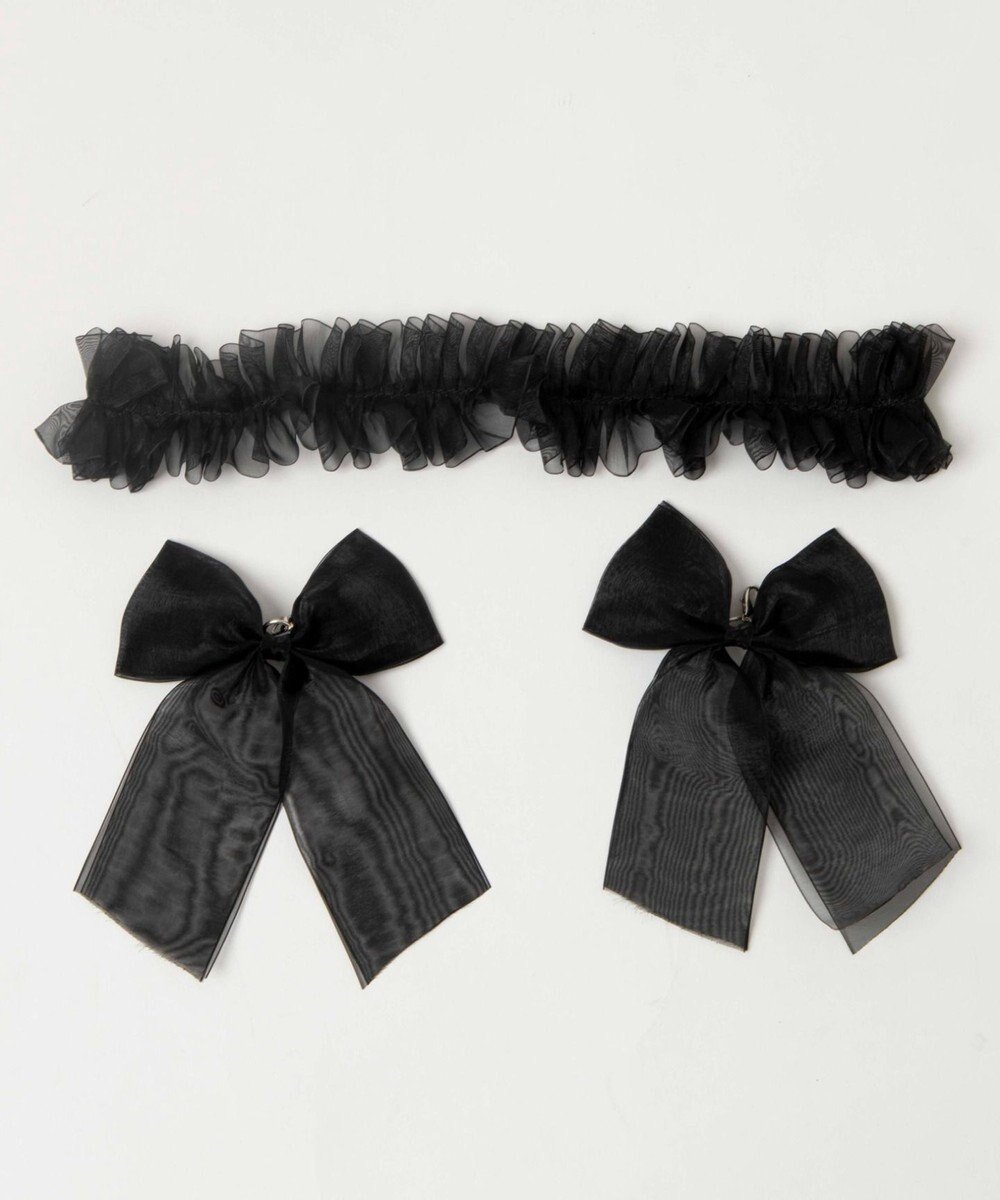 【ウィゴー/WEGO】の【痛バ&推し活グッズ】ときめきDIYチュールセットL インテリア・キッズ・メンズ・レディースファッション・服の通販 founy(ファニー) 　ファッション　Fashion　レディースファッション　Fashion for Women　2023年　2023　2023-2024秋冬・A/W　Autumn/Winter 2023–24 AW23–24　アクセサリー　Fashion Accessories　シアー　Sheer, See-Through　シンプル　Simple, Minimal　スマホ　Smartphone, Mobile Device　チャーム　Charm, Pendant　チュール　Tulip, Tulip Motif　フリル　Frill, Ruffle　プレーン　Plain, Simple　リボン　Ribbon, Bow　エレガント 上品　Elegant　ブラック|ID: prp329100004656873 ipo3291000000034991549