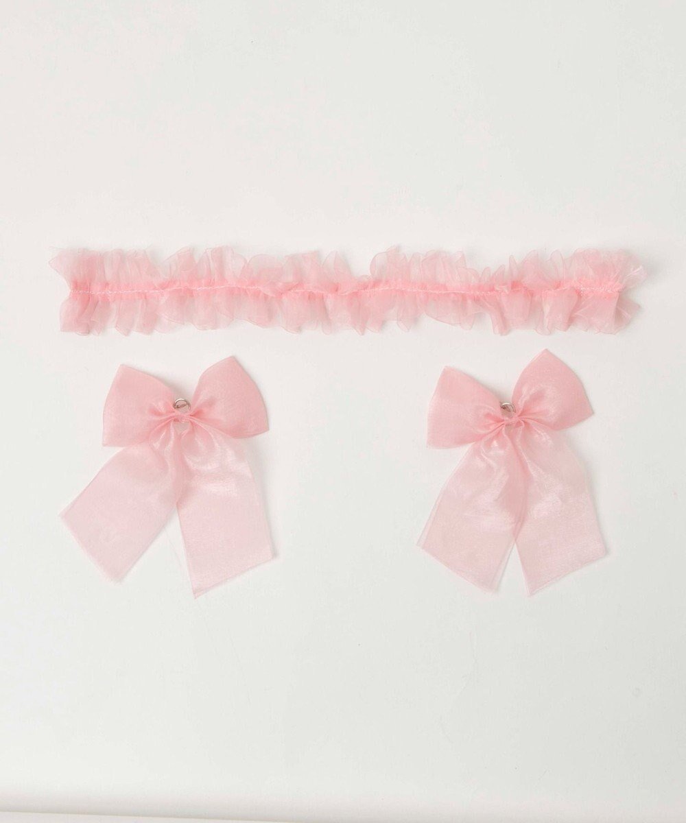 【ウィゴー/WEGO】の【痛バ&推し活グッズ】ときめきDIYチュールセットLL インテリア・キッズ・メンズ・レディースファッション・服の通販 founy(ファニー) 　ファッション　Fashion　レディースファッション　Fashion for Women　2024年　2024　2024春夏・S/S　Spring/Summer 2024 SS24　アクセサリー　Fashion Accessories　シアー　Sheer, See-Through　シンプル　Simple, Minimal　スマホ　Smartphone, Mobile Device　チャーム　Charm, Pendant　チュール　Tulip, Tulip Motif　フリル　Frill, Ruffle　プレーン　Plain, Simple　リボン　Ribbon, Bow　エレガント 上品　Elegant　ピンク|ID: prp329100004656874 ipo3291000000034991553