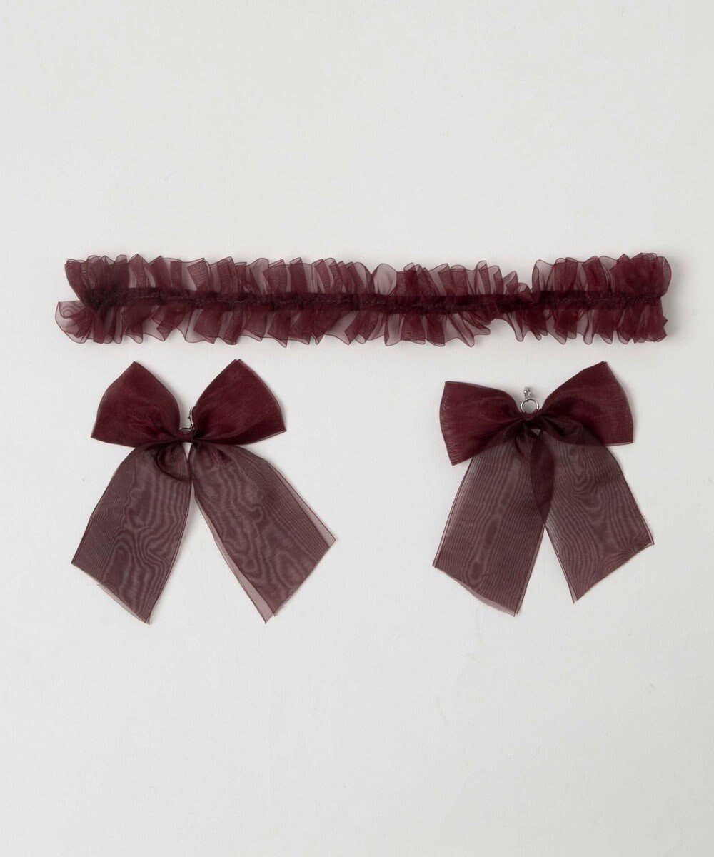 【ウィゴー/WEGO】の【痛バ&推し活グッズ】ときめきDIYチュールセットLL インテリア・キッズ・メンズ・レディースファッション・服の通販 founy(ファニー) 　ファッション　Fashion　レディースファッション　Fashion for Women　2024年　2024　2024春夏・S/S　Spring/Summer 2024 SS24　アクセサリー　Fashion Accessories　シアー　Sheer, See-Through　シンプル　Simple, Minimal　スマホ　Smartphone, Mobile Device　チャーム　Charm, Pendant　チュール　Tulip, Tulip Motif　フリル　Frill, Ruffle　プレーン　Plain, Simple　リボン　Ribbon, Bow　エレガント 上品　Elegant　ワイン|ID: prp329100004656874 ipo3291000000034991554