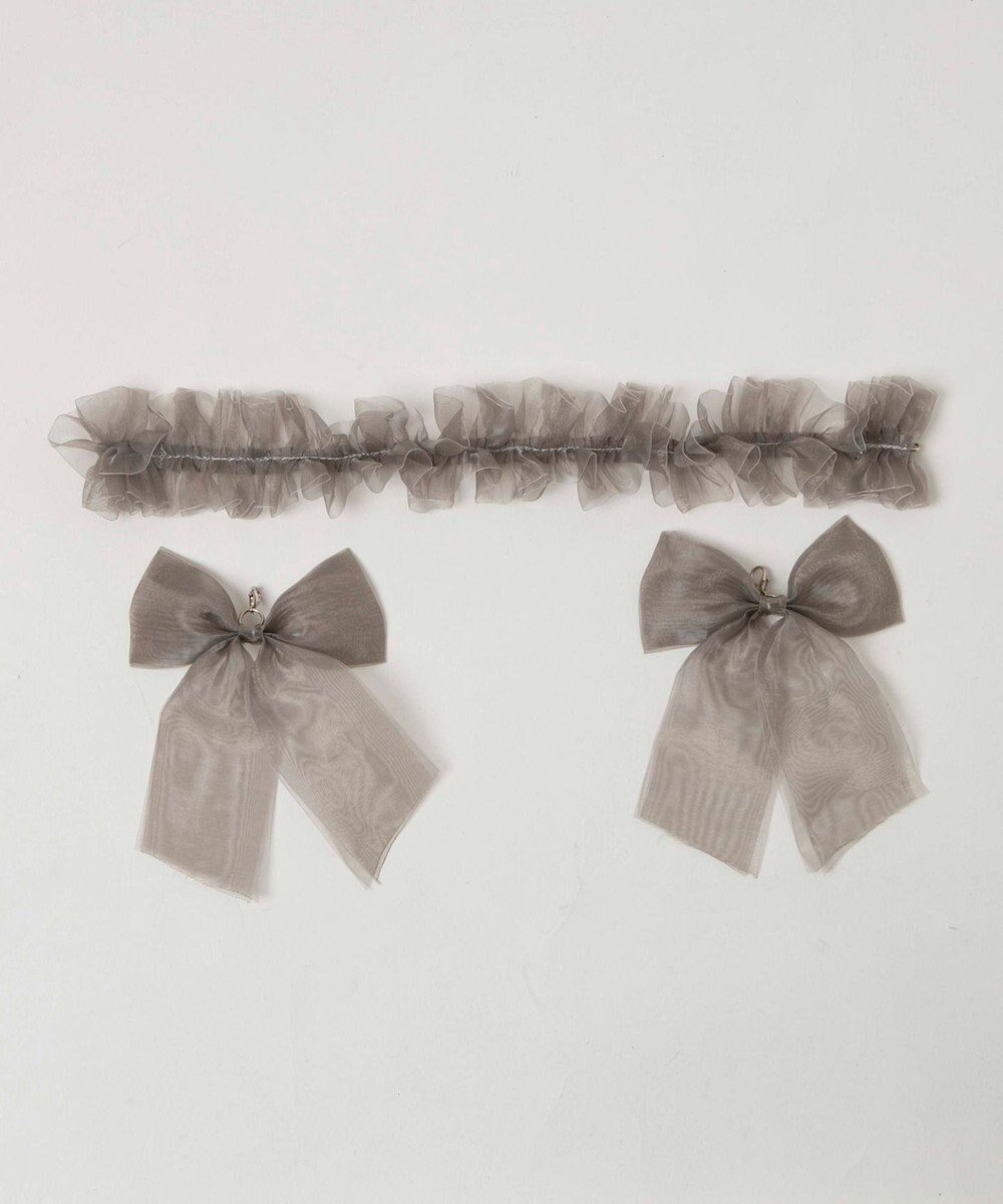 【ウィゴー/WEGO】の【痛バ&推し活グッズ】ときめきDIYチュールセットLL インテリア・キッズ・メンズ・レディースファッション・服の通販 founy(ファニー) 　ファッション　Fashion　レディースファッション　Fashion for Women　2024年　2024　2024春夏・S/S　Spring/Summer 2024 SS24　アクセサリー　Fashion Accessories　シアー　Sheer, See-Through　シンプル　Simple, Minimal　スマホ　Smartphone, Mobile Device　チャーム　Charm, Pendant　チュール　Tulip, Tulip Motif　フリル　Frill, Ruffle　プレーン　Plain, Simple　リボン　Ribbon, Bow　エレガント 上品　Elegant　グレー|ID: prp329100004656874 ipo3291000000034991556