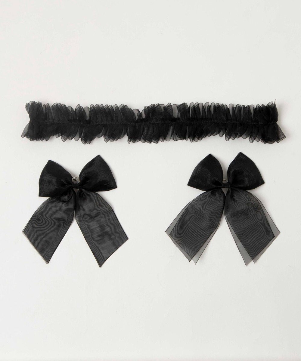 【ウィゴー/WEGO】の【痛バ&推し活グッズ】ときめきDIYチュールセットLL インテリア・キッズ・メンズ・レディースファッション・服の通販 founy(ファニー) 　ファッション　Fashion　レディースファッション　Fashion for Women　2024年　2024　2024春夏・S/S　Spring/Summer 2024 SS24　アクセサリー　Fashion Accessories　シアー　Sheer, See-Through　シンプル　Simple, Minimal　スマホ　Smartphone, Mobile Device　チャーム　Charm, Pendant　チュール　Tulip, Tulip Motif　フリル　Frill, Ruffle　プレーン　Plain, Simple　リボン　Ribbon, Bow　エレガント 上品　Elegant　ブラック|ID: prp329100004656874 ipo3291000000034991557