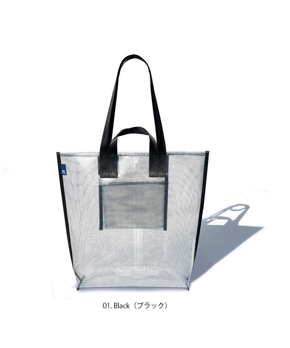 【ルートート/ROOTOTE】の1171【クリアトート】RO.トール.グラッシー-A 人気、トレンドファッション・服の通販 founy(ファニー) 　ファッション　Fashion　レディースファッション　Fashion for Women　バッグ　Bags　ガラス　Glass, Glassware　スマホ　Smartphone, Mobile Device　タオル　Towel, Bath Towel　チェック　Check, Plaid, Tartan　ボックス　Boxy, Box Shape　ポケット　Pocket, Pocket Detail　ポーチ　Pouch, Small Case　リラックス　Relax, Relaxed Fit　夏　Summer　新作・新入荷　New Arrivals / New In　 other-1|ID: prp329100004656875 ipo3291000000034247641