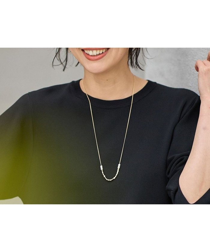 【エニィファム/any FAM】のメタルパールレンジネックレス インテリア・キッズ・メンズ・レディースファッション・服の通販 founy(ファニー) https://founy.com/ ファッション Fashion レディースファッション Fashion for Women ジュエリー Jewelry ネックレス Necklaces & Pendants アクセサリー Fashion Accessories ネックレス Necklace, Pendant Necklace パール Pearl, Pearl Accent ミックス Mix, Mixed Style メタル Metal, Metal Parts モチーフ Motif, Design Theme 再入荷 Restock / Back in Stock おすすめ Recommended / Our Picks ギフト プレゼント Gift / Present |ID: prp329100004656878 ipo3291000000033685527