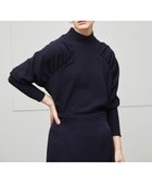 【ベイジ,/BEIGE,】の【洗える・GISELe 12月号掲載】FLEUR / ギャザーブラウス Navy|ID: prp329100004656886 ipo3291000000033685660