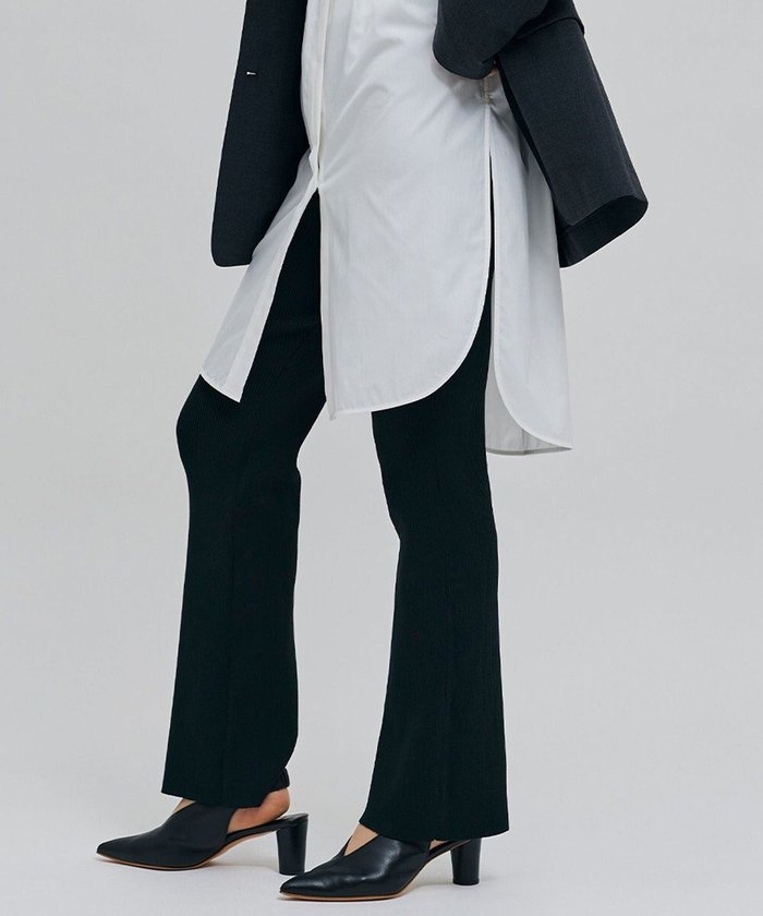 【ベイジ,/BEIGE,】の【洗える】ROUBINE / リブニットパンツ インテリア・キッズ・メンズ・レディースファッション・服の通販 founy(ファニー) https://founy.com/ ファッション Fashion レディースファッション Fashion for Women パンツ Pants & Trousers ストレッチ Stretch, Stretchy Fabric トレンド Trend, Trending Now フレア Flare, Flared 洗える Machine Washable A/W・秋冬 Autumn/Winter |ID: prp329100004656887 ipo3291000000035059591