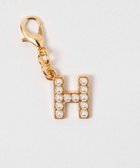 【ウィゴー/WEGO】の【痛バ&推し活グッズ】ゴールドパールアルファベットDIYチャーム17mm 柄8|ID: prp329100004656904 ipo3291000000033685847