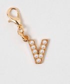 【ウィゴー/WEGO】の【痛バ&推し活グッズ】ゴールドパールアルファベットDIYチャーム17mm 柄22|ID: prp329100004656904 ipo3291000000033685851