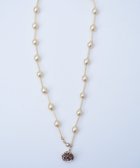 【モンシロ/monshiro】のスカビオサ ネックレス ホワイト|ID: prp329100004656908 ipo3291000000034249102