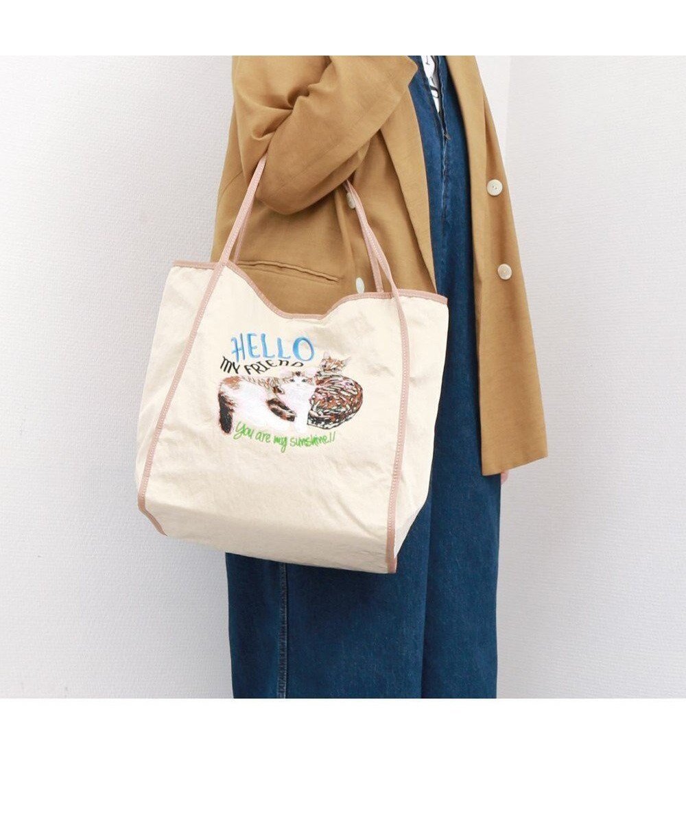 【アンビリオン/UNBILLION】の【テレビ ドラマ着用アイテム】カシュカシュ cachecache / うちの子刺繍トートバッグ インテリア・キッズ・メンズ・レディースファッション・服の通販 founy(ファニー) ファッション Fashion レディースファッション Fashion for Women バッグ Bags カラフル Colorful Design 財布 Wallet, Purse ハンド Hand, Handmade ポーチ Pouch, Small Case ミックス Mix, Mixed Style モチーフ Motif, Design Theme 再入荷 Restock / Back in Stock オーク|ID: prp329100004656919 ipo3291000000034248405